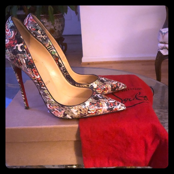 Beautiful and Unique Python Louboutins!! - Picture 1 of 5